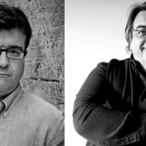 Javier Cercas y Jesús Ruiz Mantilla
