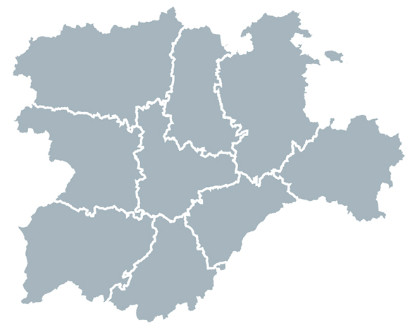 Mapa Castilla y León