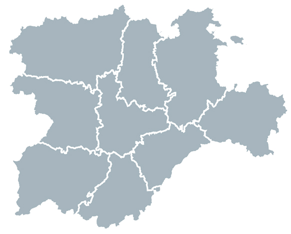 Mapa Castilla y León