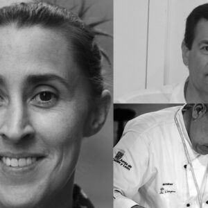 Almudena Ávalos, Julián Jiménez y Nicolás Armenteros