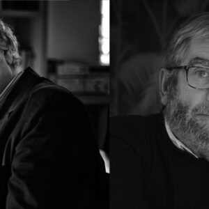 Ian Gibson y Antonio Muñoz Molina