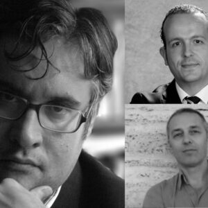 Juan Manuel de Prada, José Manuel Chillón y Alfredo Marcos