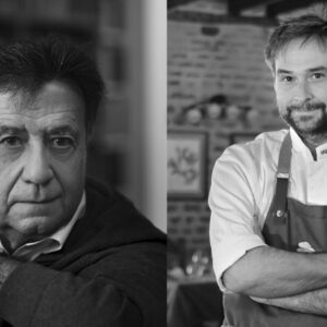 Luis Landero y Miguel Ángel de la Cruz