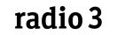 Logo_Radio3_Negro peque