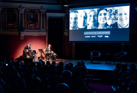 Presentación de la temporada 3 de Archivo de Creadores en el teatro del Ateneo en Madrid