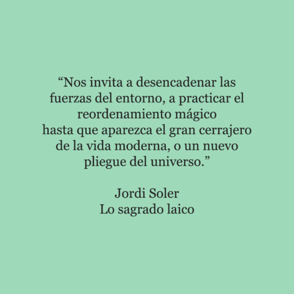 lo sagrado lo laico